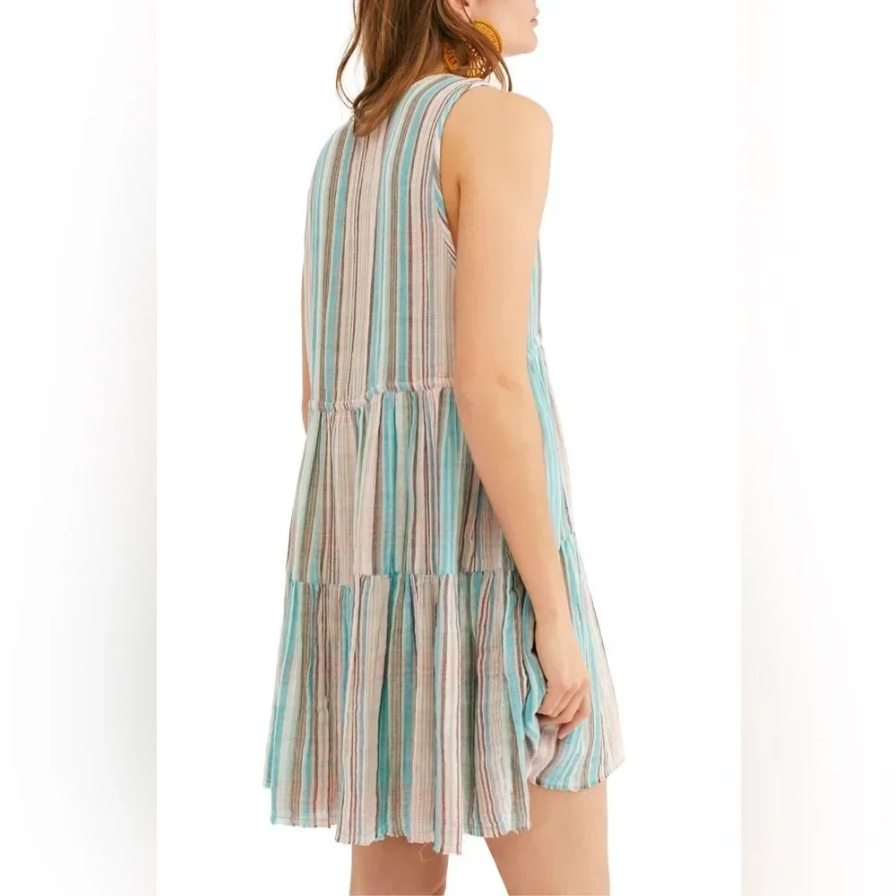 Free People Freebird Mini Dress | Size M - Picture 2 of 8